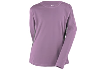 Image of White Sierra Sun Buster Tee - Girls-Aged Orchid-Medium