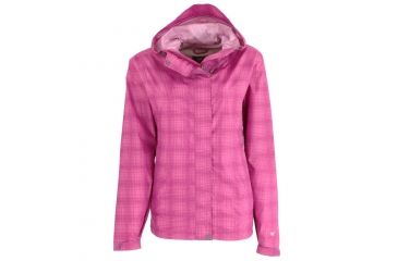 Image of White Sierra Trabagon Rain Shell - Printed - Womens, Orchid, Small, X2207WP-Orchid - ORC-SMALL