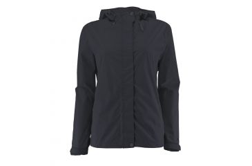 Image of White Sierra Trabagon Rain Shell - Womens, Black, Small, X2207W-Black - BLK-SMALL