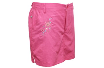 Image of White Sierra Trail Skort - Girl's-Bark-X-Small