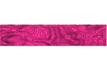 Image of White Water Archery Thin Line Topo Arrow Wraps, 5x1.125in, Set of 15, Fluorescent Pink, WWA1262/PK