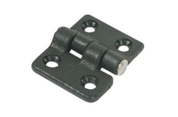 Image of Whitecap Butt Hinge - Black Nylon - 1-1/2&quot; x 1-3/8&quot; 50367