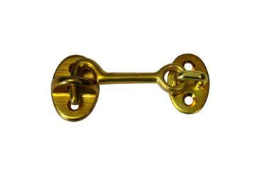 Image of Whitecap Cabin Door Hook - Polished Brass - 2" 50409