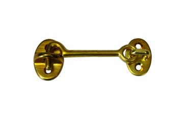 Image of Whitecap Cabin Door Hook - Polished Brass - 3" 50411