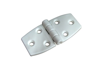Image of Whitecap Door Hinge - White Nylon - 1-1/2&quot; x 3&quot; 50341