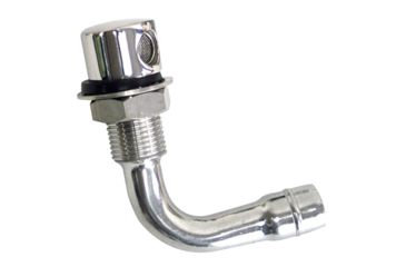 Image of Whitecap Fuel Vent - Round Head, 90 Degree, 9/16&quot; Hose 36263