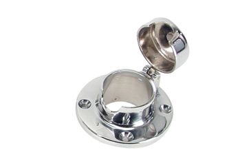Image of Whitecap &amp; Rope Deck Pipe Hinged 1-1/2" Opening Chain 36208