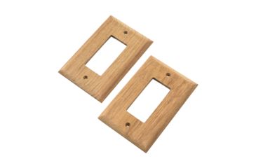 Image of Whitecap Teak Ground Fault Outlet Cover/Receptacle Plate - 2 Pack 50646