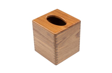 Image of Whitecap Tissue Box Holder Teak 50721