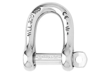 Image of Wichard Marine Not Self-Locking D Shackle - 14mm Diameter - 9/16in, 1207