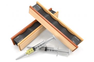 Image of Wicked Edge 1/0.5 Micron Diamond and Balsa Sharpening Strops Pack WE010.5BAL