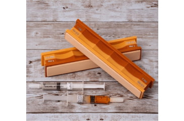 Image of Wicked Edge 1/0.5 Micron Diamond and Leather Sharpening Strops Pack, WE010.5
