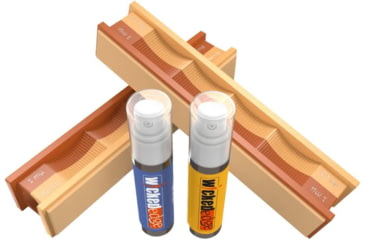 Image of Wicked Edge 1/0.5Micron Diamond Emulsion and Leather Sharpening Strops Pack, WE010.5PDE