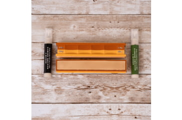 Image of Wicked Edge 4/2 Micron Diamond Emulsion and Leather Sharpening Strops Pack, WE0402PDE