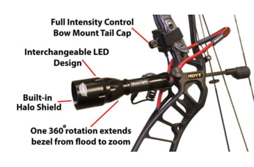 Image of Wicked Hunting Lights A48iC Bow Hunting Light Kit, Green, W2048