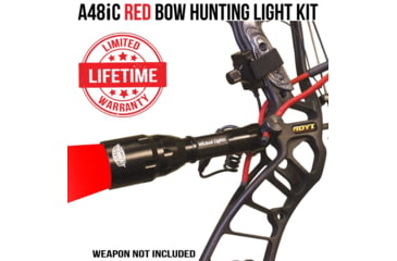 Image of Wicked Hunting Lights A48iC Bow Hunting Light Kit, Red, W2049