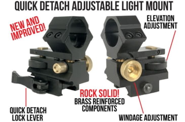 Image of Wicked Hunting Lights A67iC and ScanPro iC 3-Color-In-1 Night Hunting Light and Headlamp Combo Kit, Green/Red/White, W2053