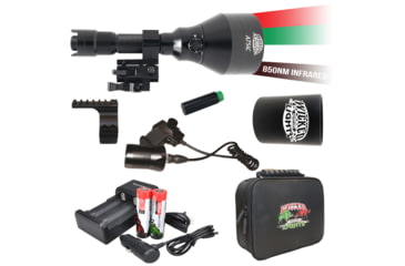 Image of Wicked Hunting Lights A75iC 4-Color-In-1 Night Hunting Light Kit, Green, Red, White, 850nm Infrared, W2082
