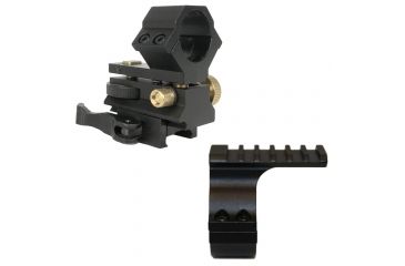 Image of Wicked Hunting Lights Quick Detach Adjustable Light Mount and Picatinny Scope Mount Combo Pack, W2034