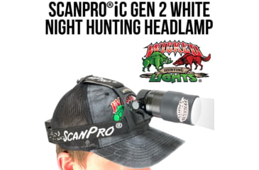 Image of Wicked Hunting Lights ScanPro iC GEN 2 Night Hunting Headlamp Kit, White, W2064