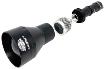 Image of Wicked Hunting Lights ShotPro Ultra-Max LED Extreme Range Night Hunting Light Kit, Red, W2093