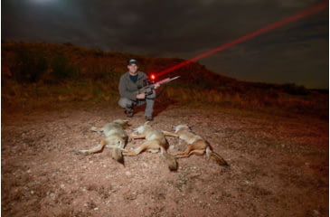 Image of Wicked Hunting Lights W403iC Deluxe Night Hunting Light Kit, Green/Red/White, W2015