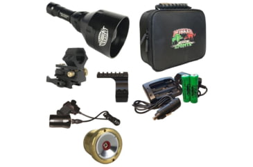 Image of Wicked Hunting Lights W403iC LED Red Night Hunting Light Kit, Black, W2013