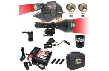Image of Wicked Hunting Lights W404iC and ScanPro iC Gen 2 Headlamp LED Combo Pack, Red, W2071