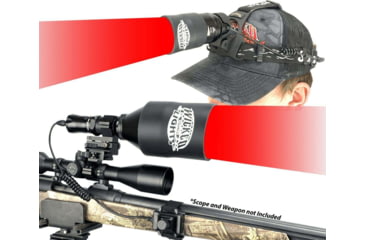 Image of Wicked Hunting Lights W404iC and ScanPro iC Gen 2 Headlamp LED Combo Pack, Red, W2071