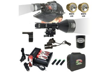 Image of Wicked Hunting Lights W404iC and ScanPro iC Gen 2 Headlamp LED Combo Pack, White, W2072