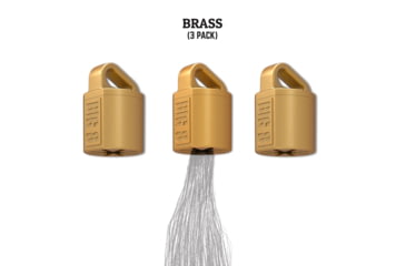 Image of Wicked North Gear Turkey Beard Hanger, 3 Pack, Brass, B801-A013-S
