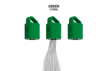 Image of Wicked North Gear Turkey Beard Hanger, 3 Pack, Green, B801-A013-G