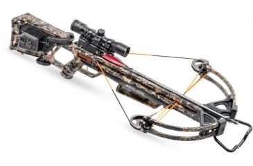 Image of Wicked Ridge Invader G3 Crossbow Package w/ACU-52,3x Multi-Line Scope,3 Carbon Arrows,Quiver,165lb Draw Weight, Mossy Oak Treestand Camo, WR15005-7536