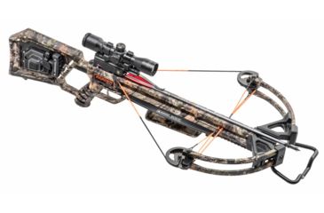 Image of Wicked Ridge Invader X4 Crossbow Package w/Multi-Line Scope, ACUdraw 50, Mossy Oak Country, Medium, WR18005-5531