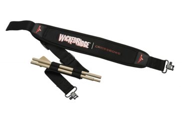 Image of Wicked Ridge Neoprene Crossbow Sling, 1.25in. Shoulder Strap, Black, 194680