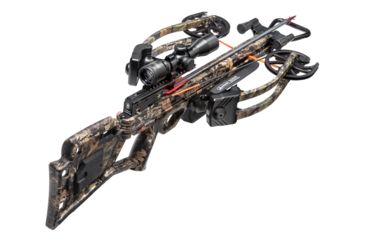 Image of Wicked Ridge RDX 400 Crossbow w/ Multi-Line Scope, Rope Sled, Mossy Oak Country, WR19060-5-534