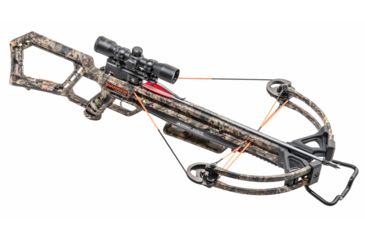 Image of Wicked Ridge Warrior Ultra-Lite Crossbow Package w/Multi-Line Scope, Mossy Oak Country, Medium, WR18015-5530
