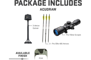 Image of Wicked Ridge Xbow Kit Nxt 400 Acudraw 400fps Peak Camo