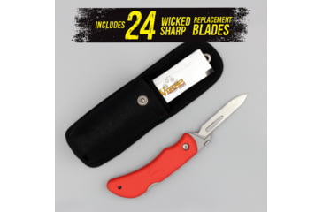 Image of Wiebe Knives Red Fox Lockback Scalpel