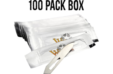 Image of Wiebe Knives Wicked Replaceable Blade Knife, White, Small, WB-BLD100