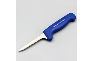 Image of Wiebe Knives Skinning Fixed Blade Knife, 4in, Blue, Small, WB-BLUSKNR