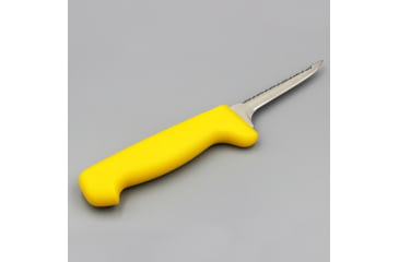 Image of Wiebe Knives Skinner HZ Fixed Blade Knife, Yellow, Small, WB-SKNRHZ