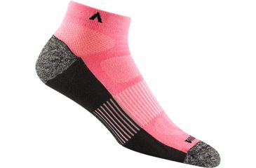 Image of Wigwam Attain Mid Weight Low Running Socks - Men's, Bubblegum, Large, F6234 781LG