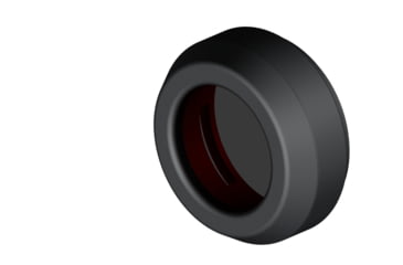 Image of Wilcox Amber Filter Cover Assembly, Green Phosphor Mini N/SEAS, Black, 34000G05