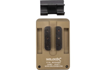 Image of Wilcox DPAM Flight Quick Release Interface Plate, Tan, 62104G03-T