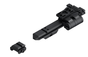 Image of Wilcox EOTech Riser System Flip Mount, Left Hand G23/XPS, 0.41in Screw, Black, 61100G08-B