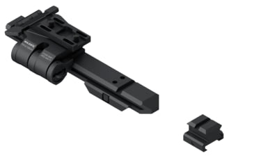 Image of Wilcox EOTech Riser System Flip Mount, Right Hand G23/XPS, 0.41in Screw, Black, 61100G07-B