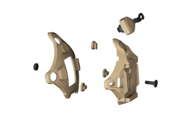 Image of Wilcox Hybrid One/Three Hole Shroud with Lanyard, Tan, 56100G39-T