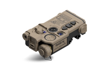 Image of Wilcox RAID Xe Aiming/Illumination Laser, Red Beam High Power, Tan, 65300G14-C