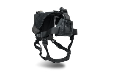 Image of Wilcox Skull Lock Head Harness Mount-Lite, Black, Large, 26000G06-B